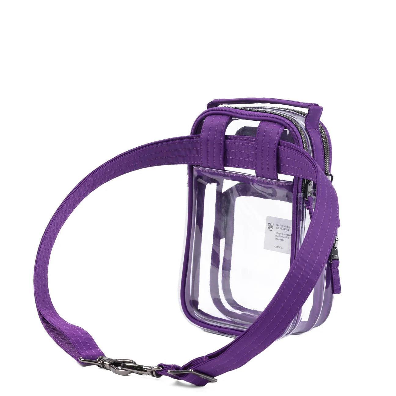 Skeeter Mini Clearview Convertible Crossbody Purple