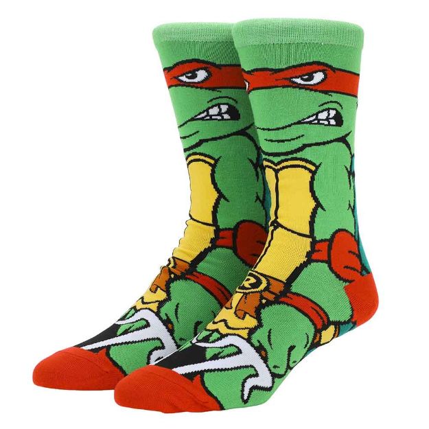 Teenage Mutant Ninja Turtles Socks Rapheal