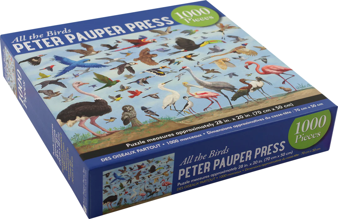 Peter Pauper All The Birds Puzzle 1000pc