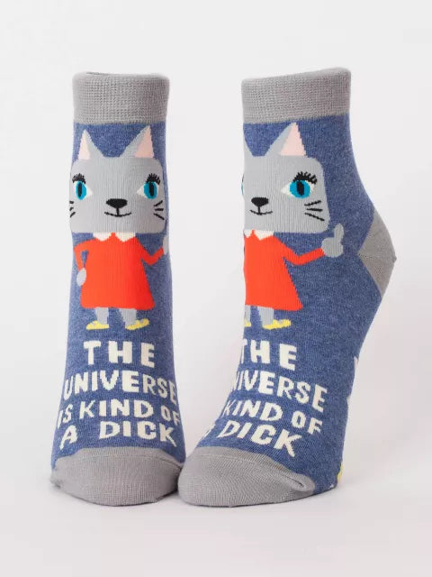 Blue Q Universe Ankle Sock