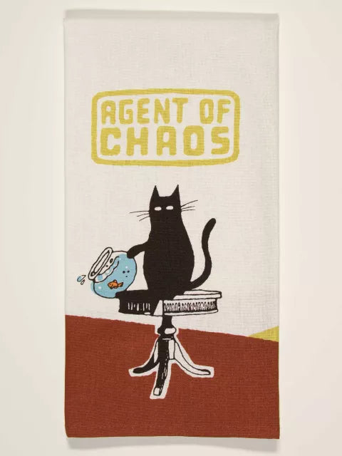 Blue Q Tea Towel Agent Chaos