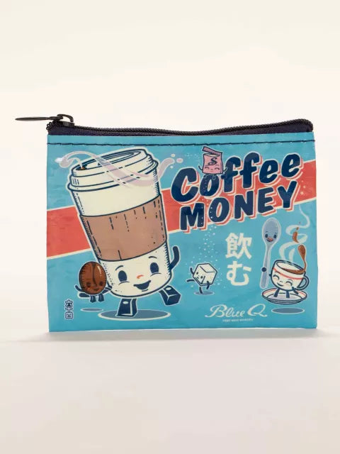 Blue Q Coffee Coin Purse