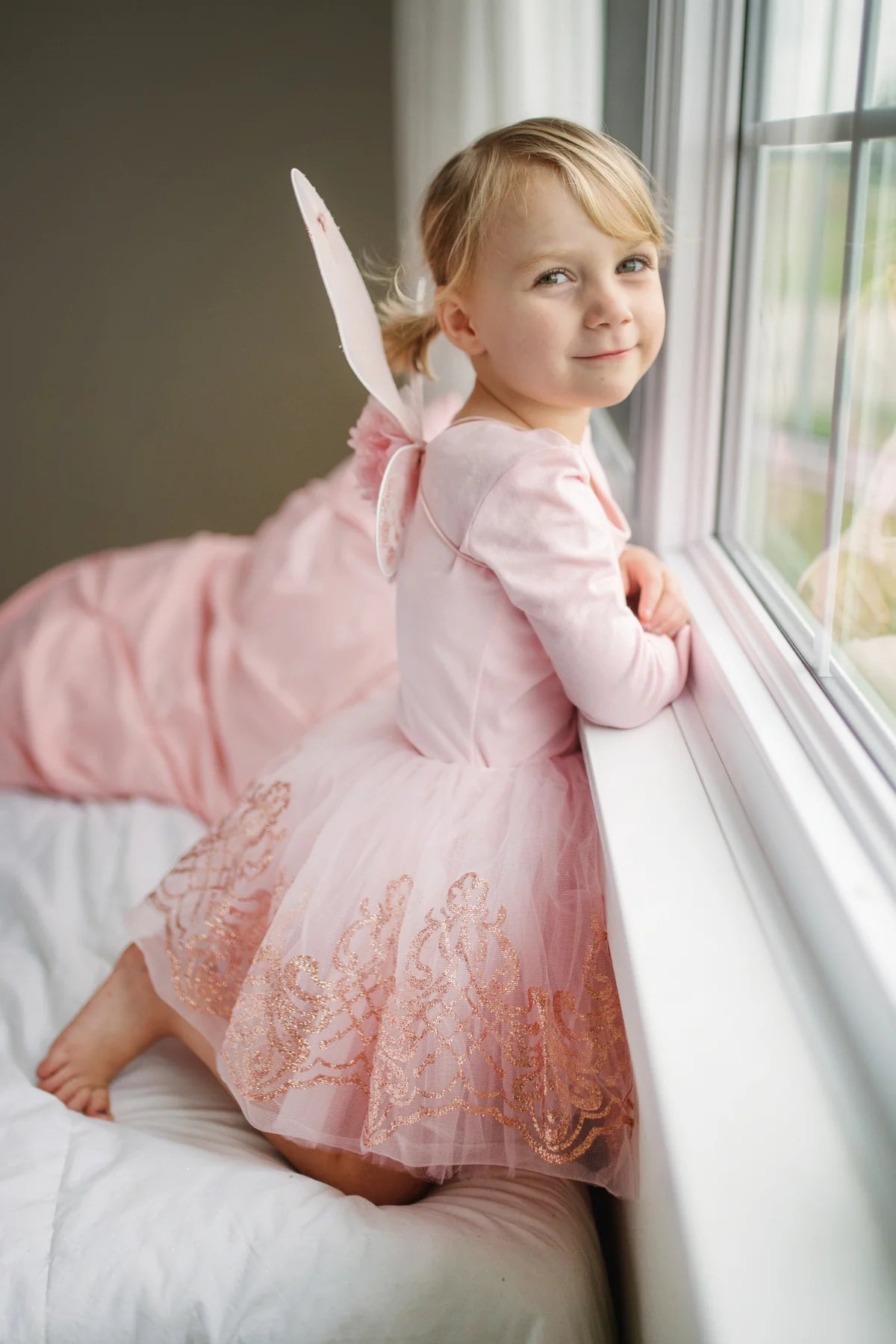 Great Pretenders Rainbow Rose Gold Tutu Set