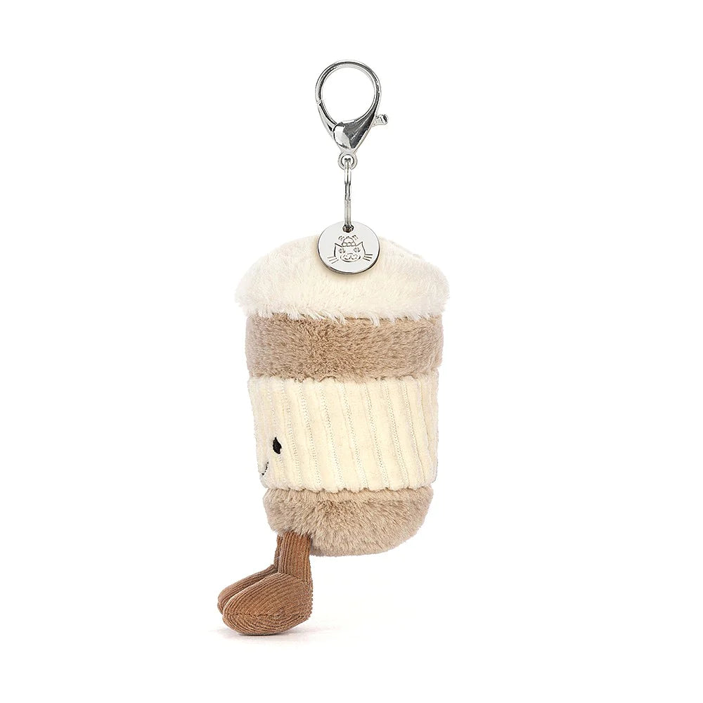 JellyCat Coffee Bag Charm