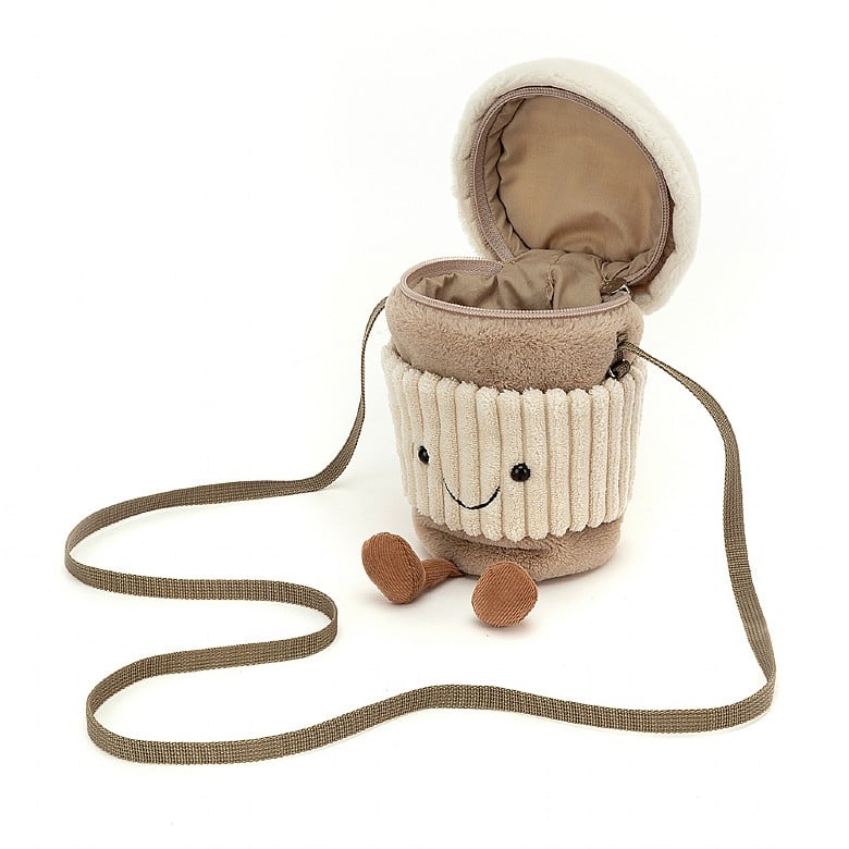 JellyCat Amuseables Coffee-To-Go Bag