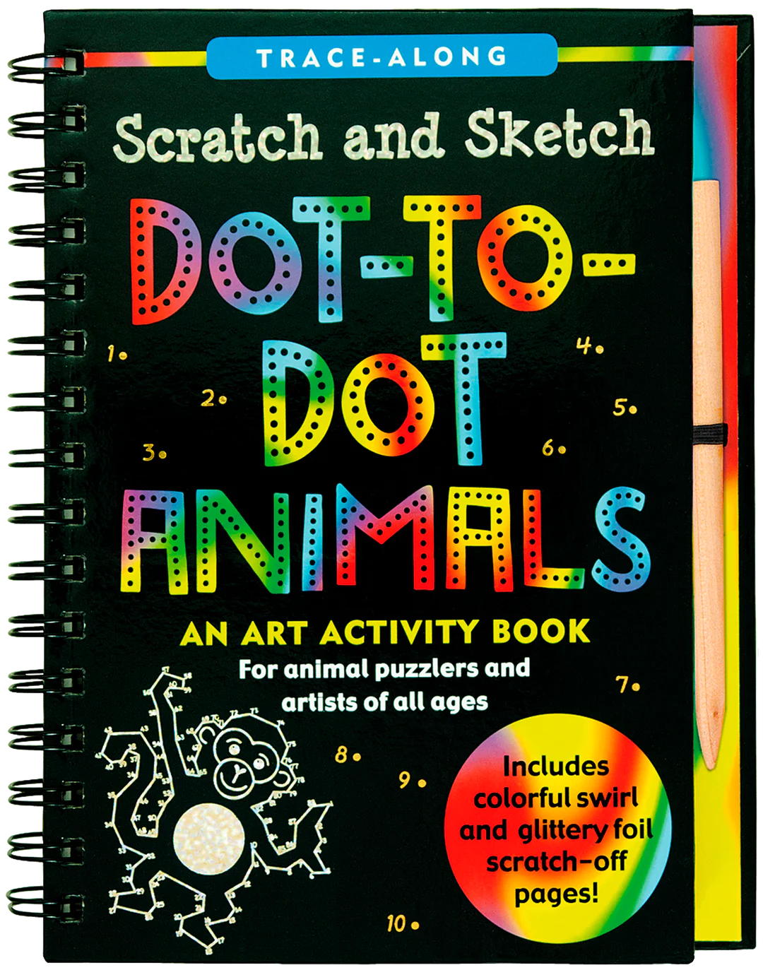 Scratch & Sketch Dot to Dot Animals