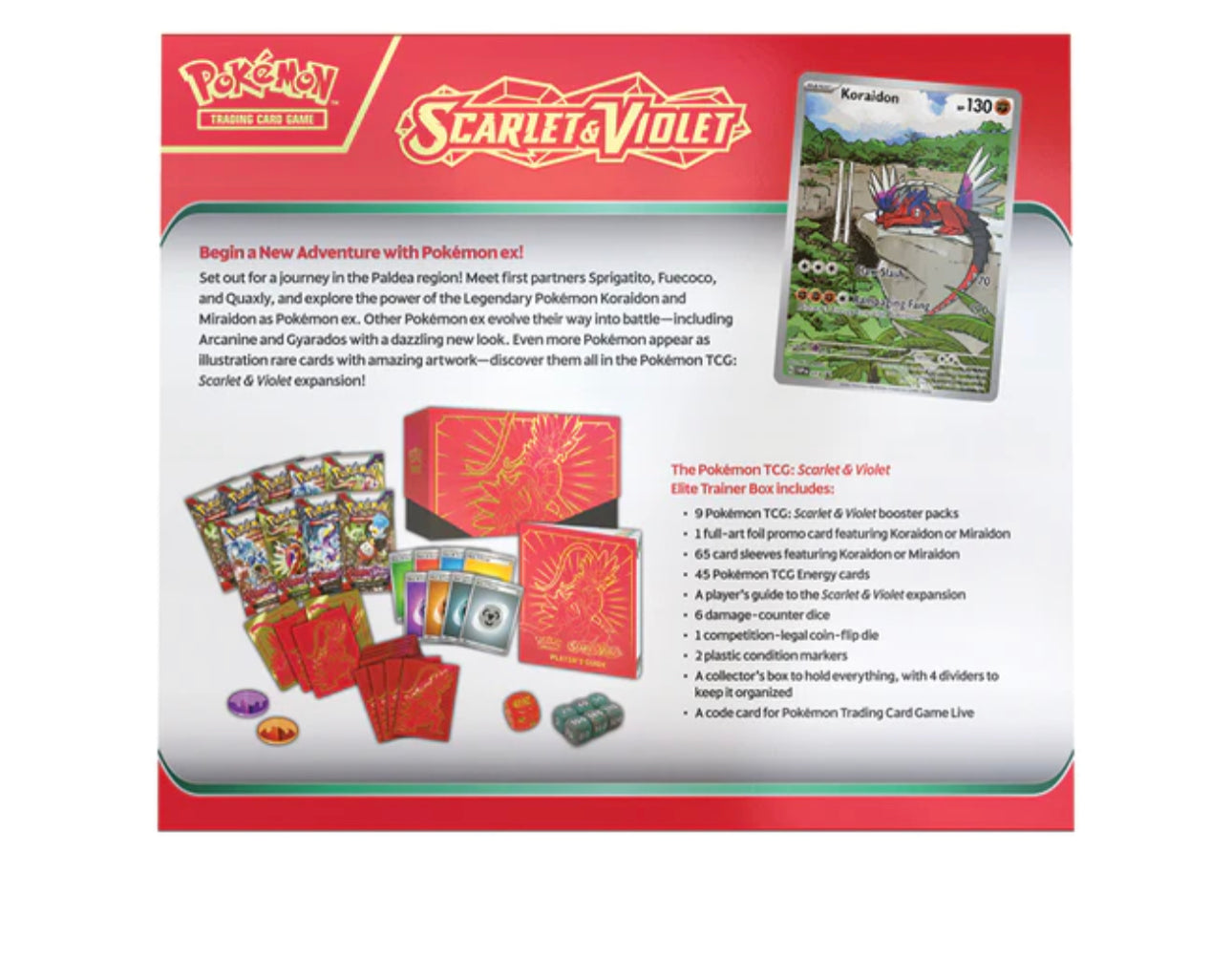 Pokémon Paldea Evolved Elite Trainer Box