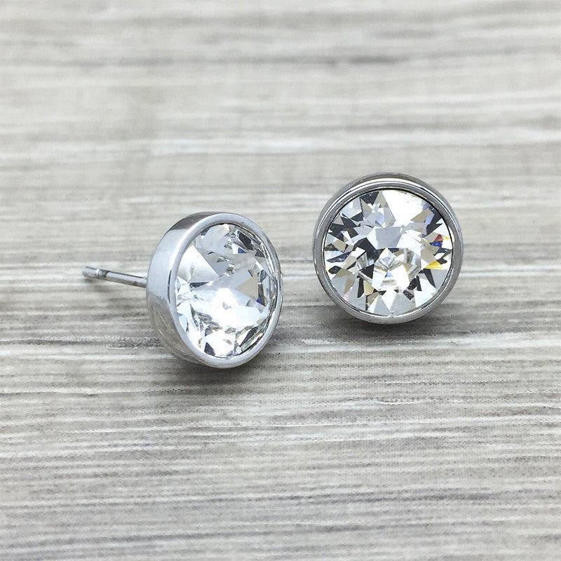 JJ+RR Luxe Swarovski Crystal Studs
