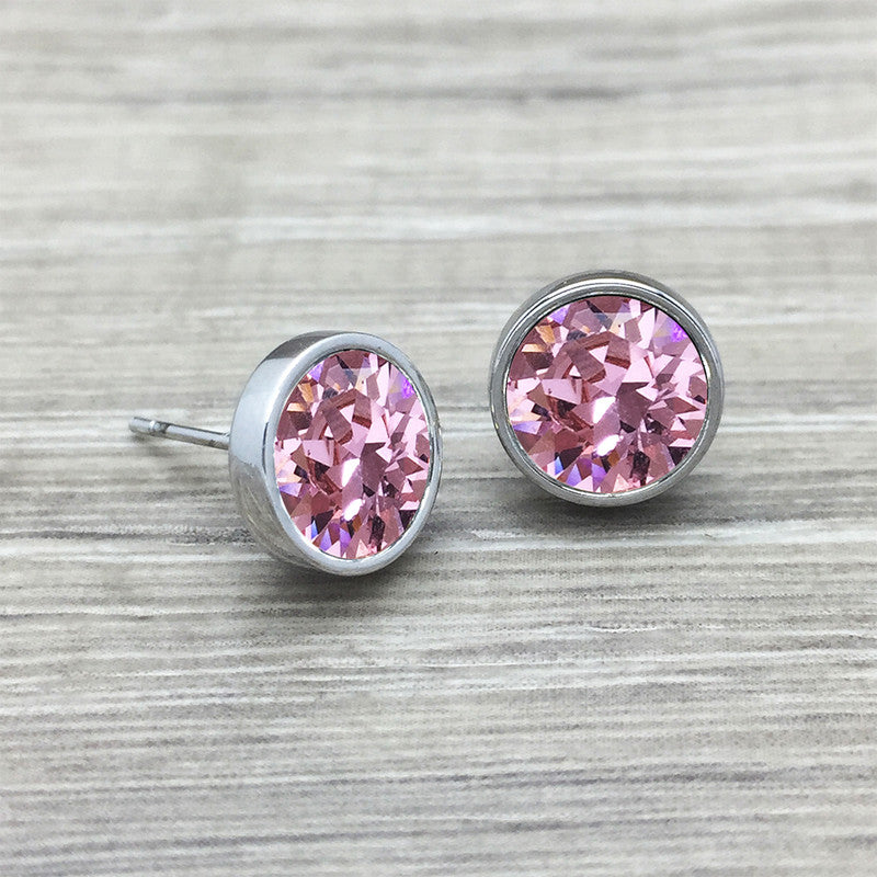 JJ+RR Luxe Swarovski Crystal Studs