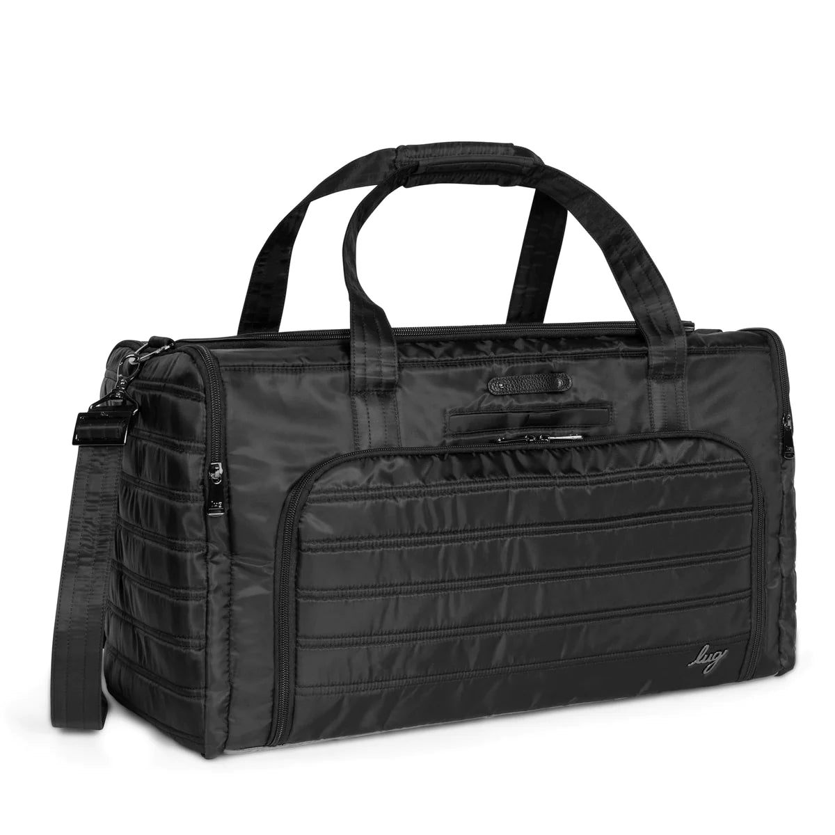 Lug Trolley Duffle Black
