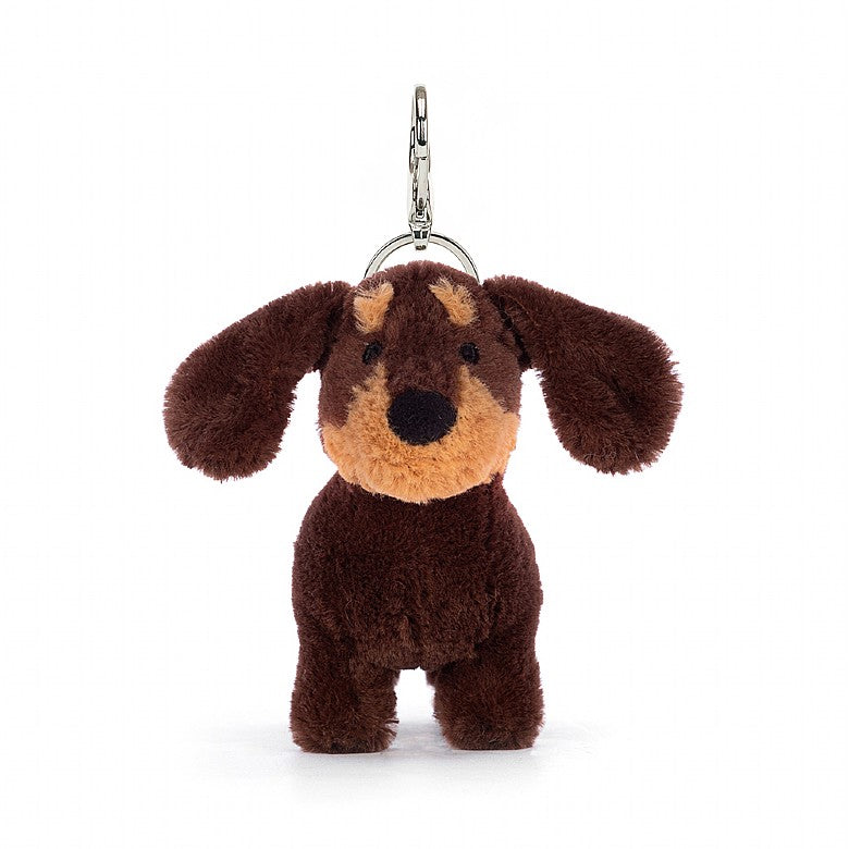 JellyCat Otto Sausage Dog Bag Charm