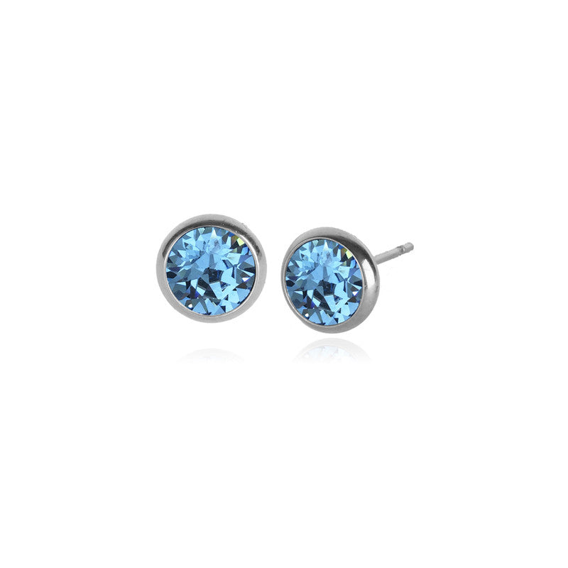 jj+rr Small Classic Swarovski Studs