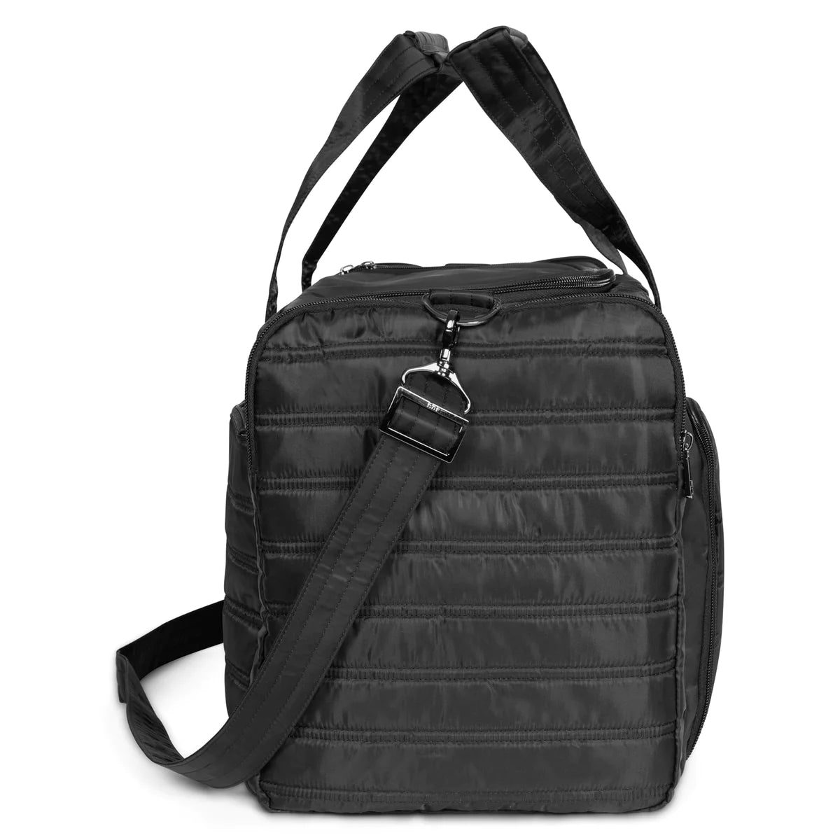 Lug Trolley Duffle Black