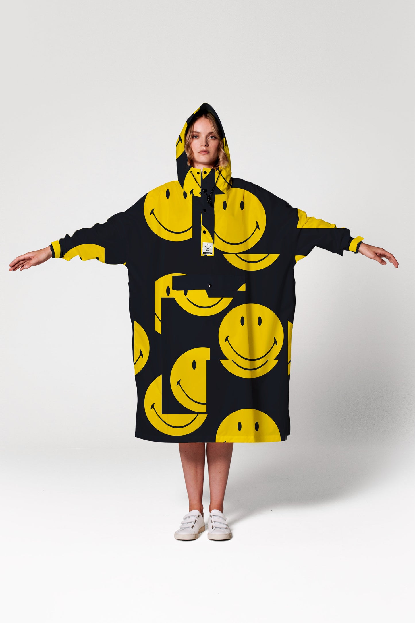 Rainkiss Smiles x Smiley Rain Poncho