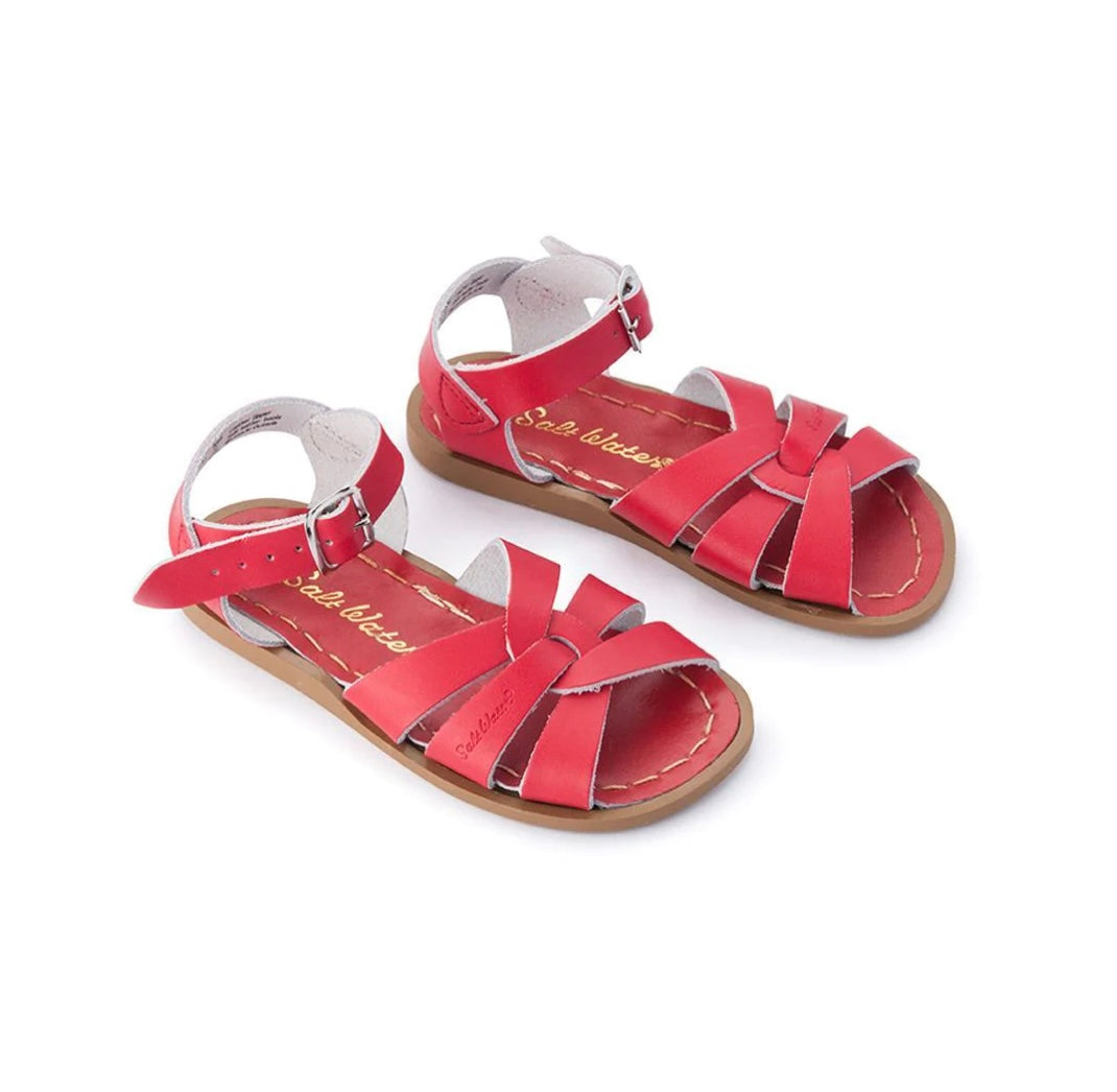 Saltwater Original Sandal Toddler Red