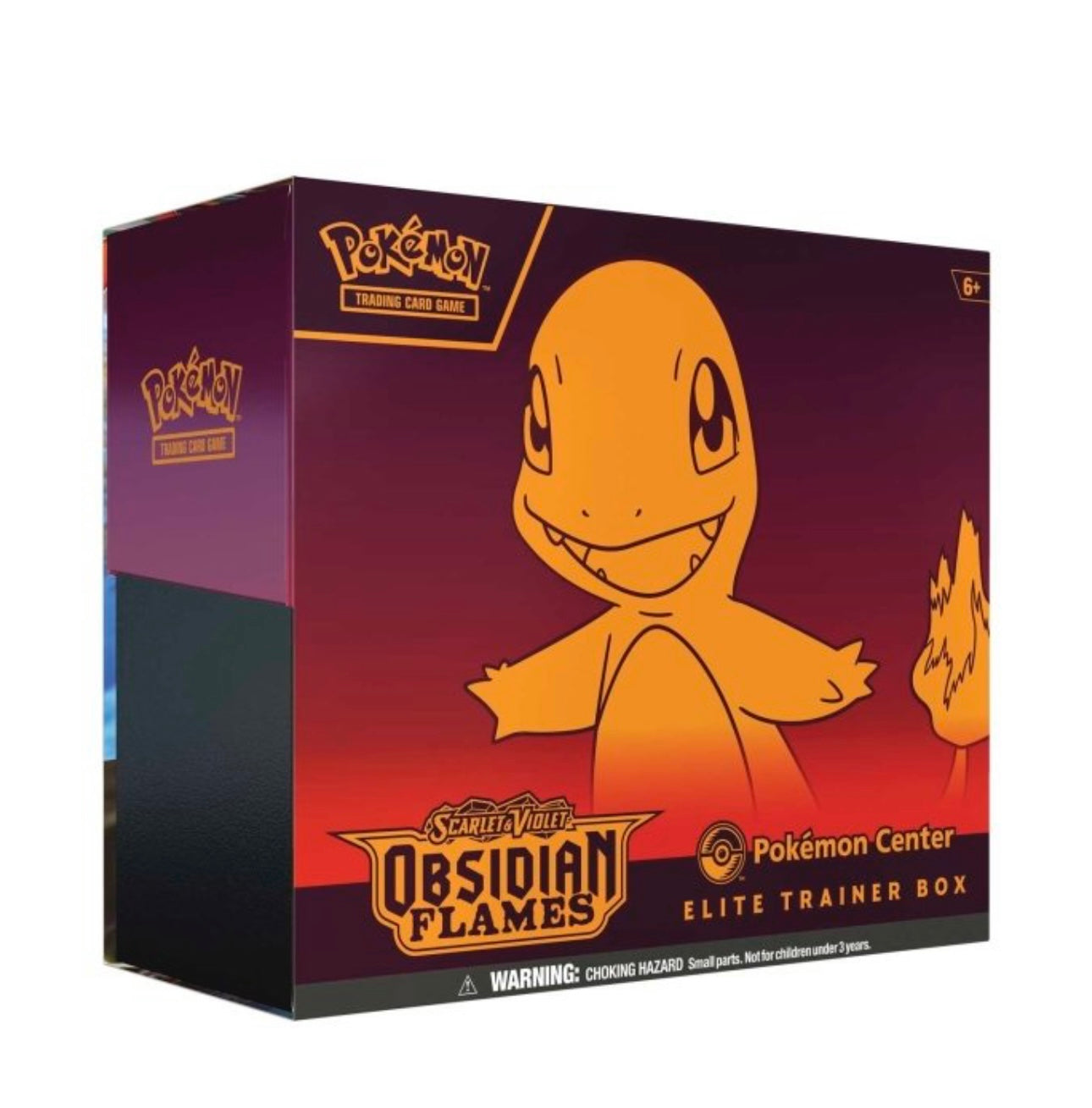Pokemon Card Sleeves - Obsidian Flames - Charmander Elite Trainer - 65  Sleeves + 4 Cardboard dividers
