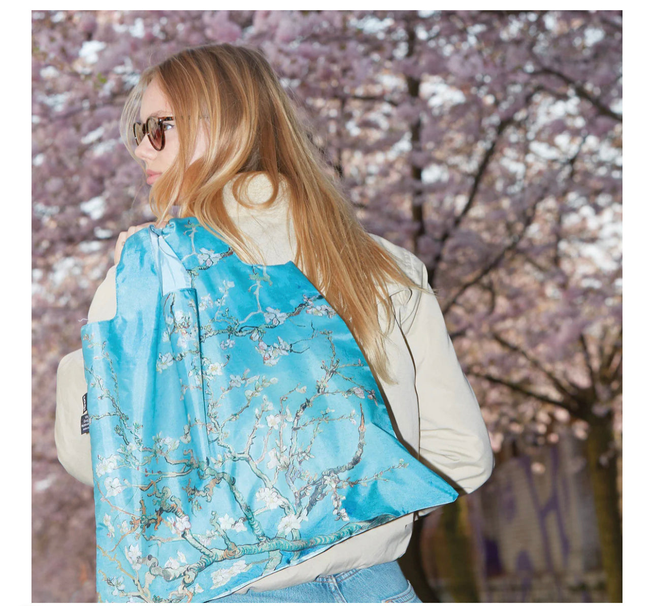 Loqi Van Gogh Almond Blossom Recycled Bag