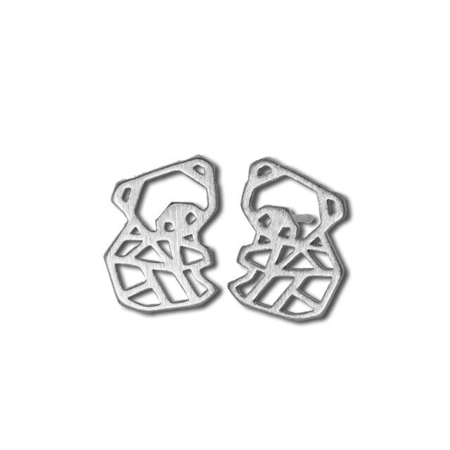 jj+rr Panda Origami Earring