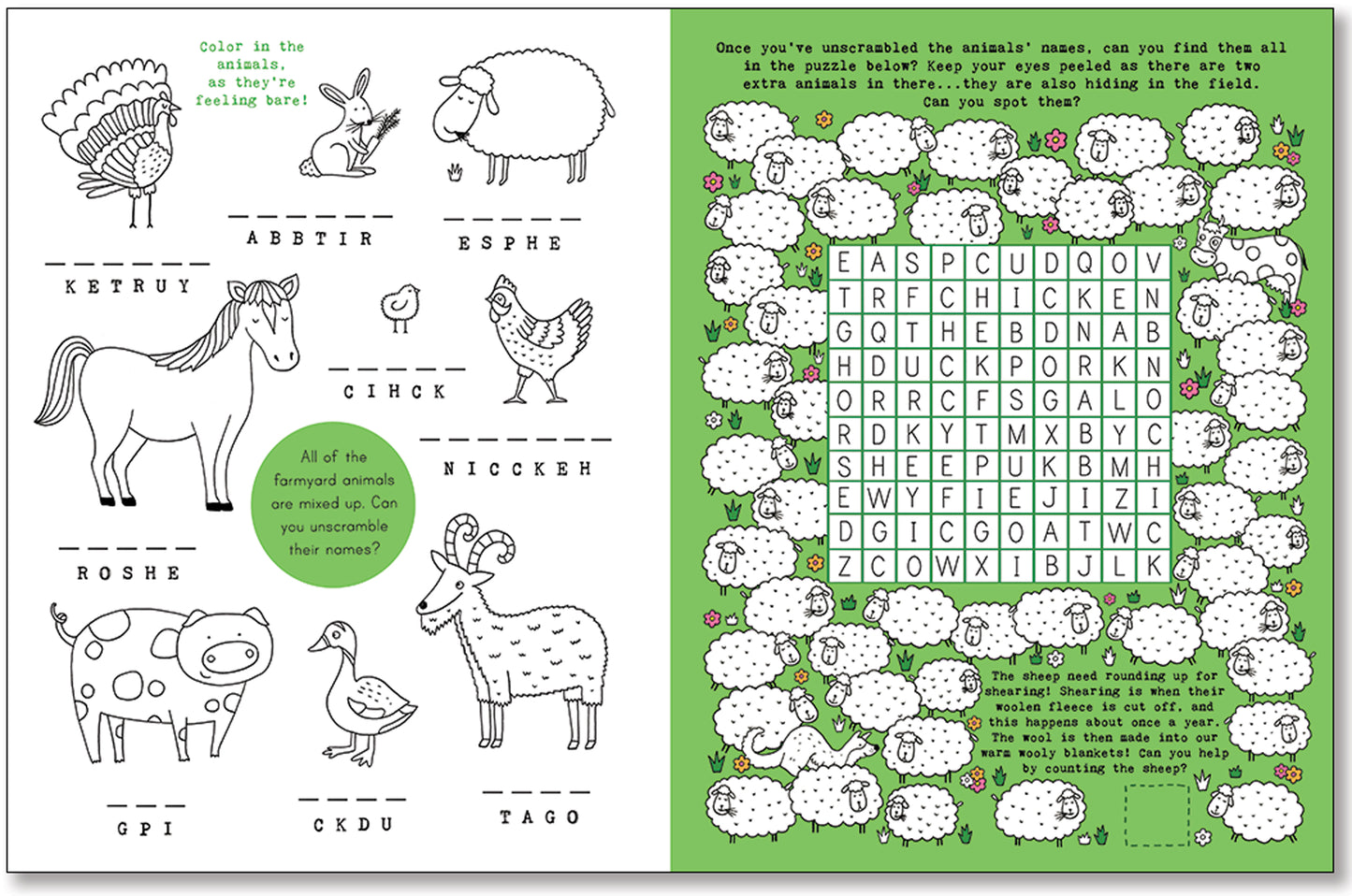 Kids Unplugged Activity Book