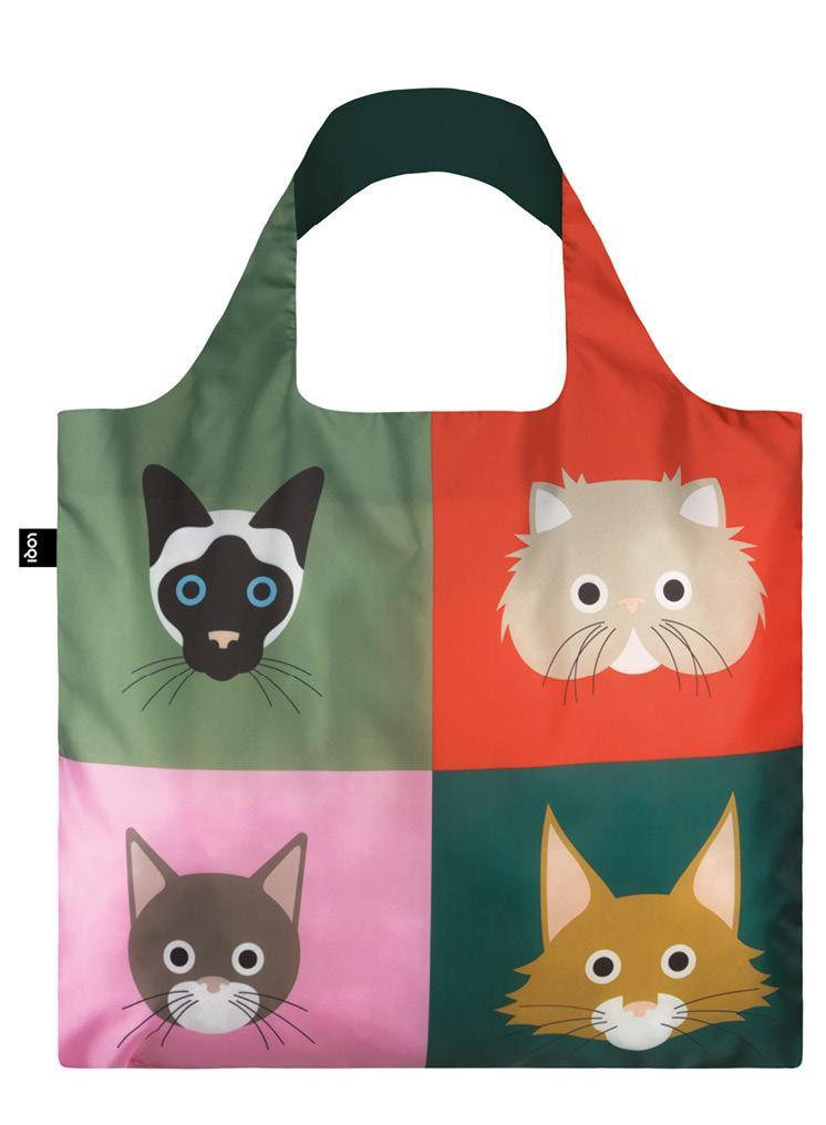 LOQI STEPHEN CHEETHAM Cats Bag