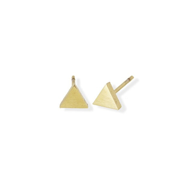 jj+rr Triangle Studs