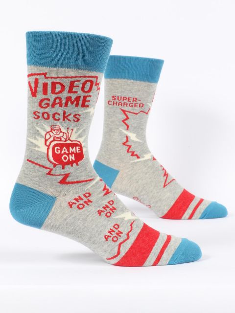 Blue Q Video Game Men’s Socks