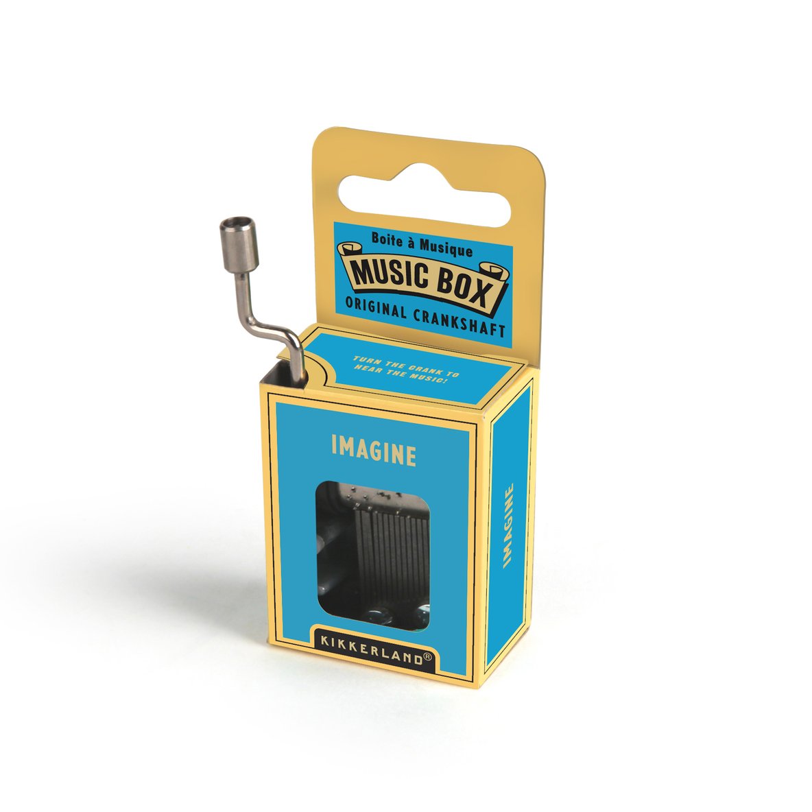 Kikkerland CrankShaft Music Box