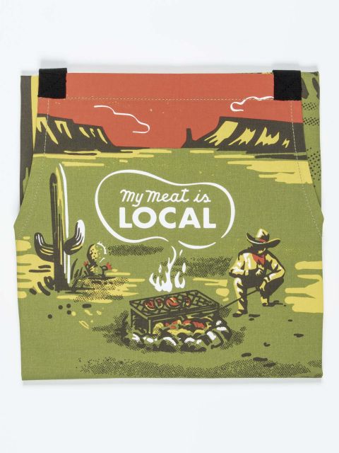 Blue Q Meat is Local Apron