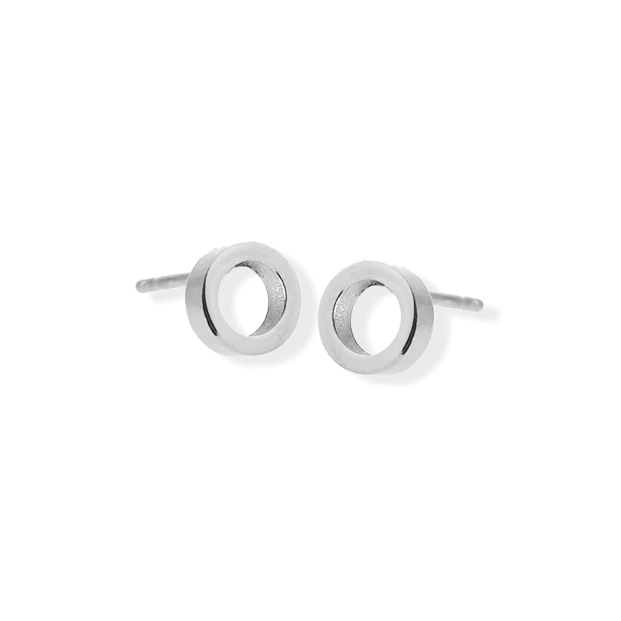 jj+rr Open Circle Studs