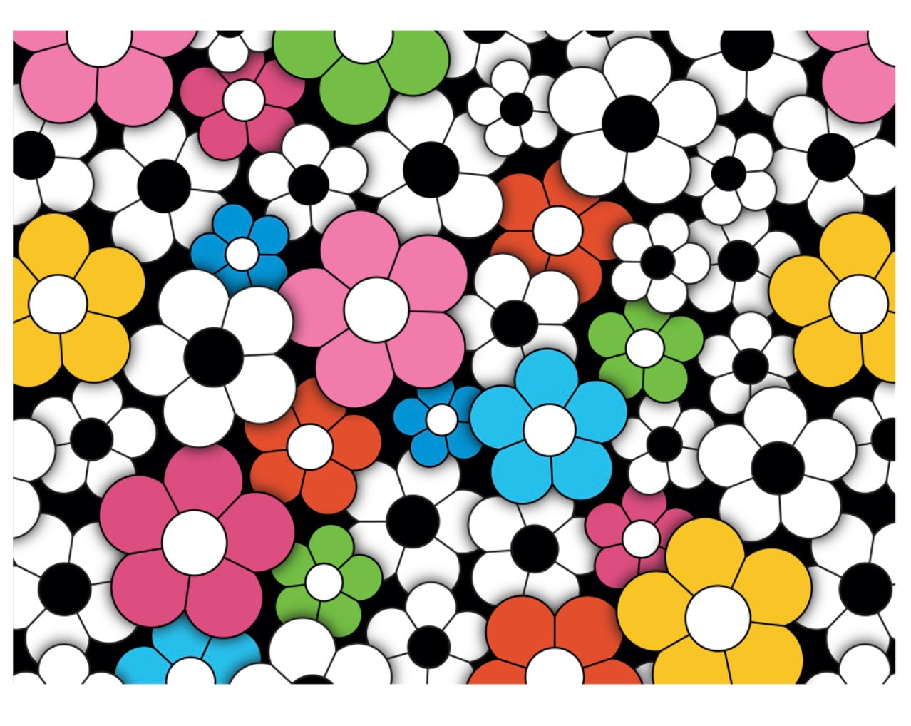 Happy Flowers Puzzle