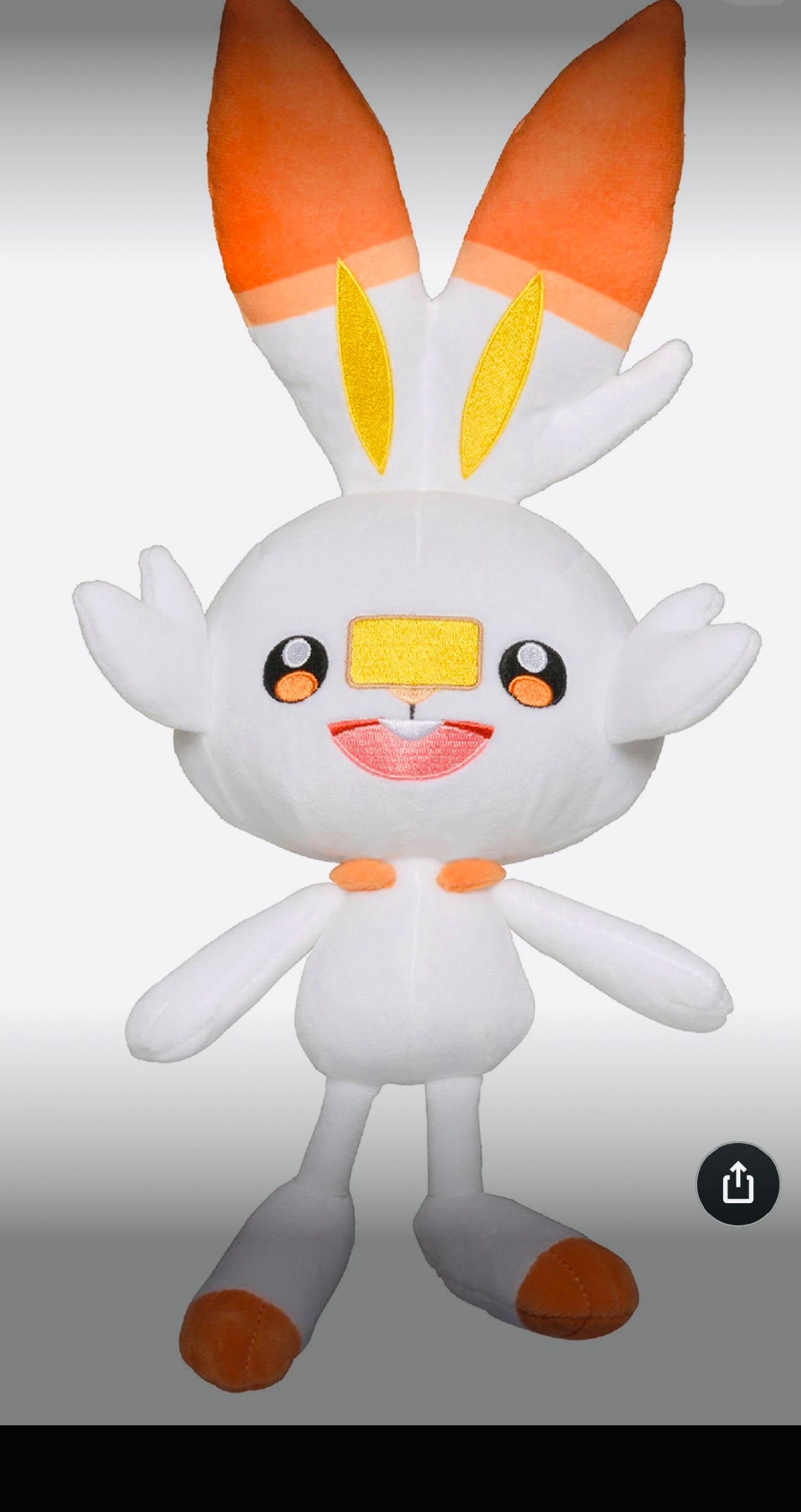 Pokémon Scorbunny Plush