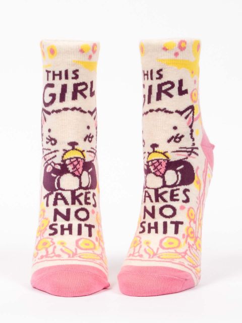 Blue Q Women’s This Girl Crew Socks