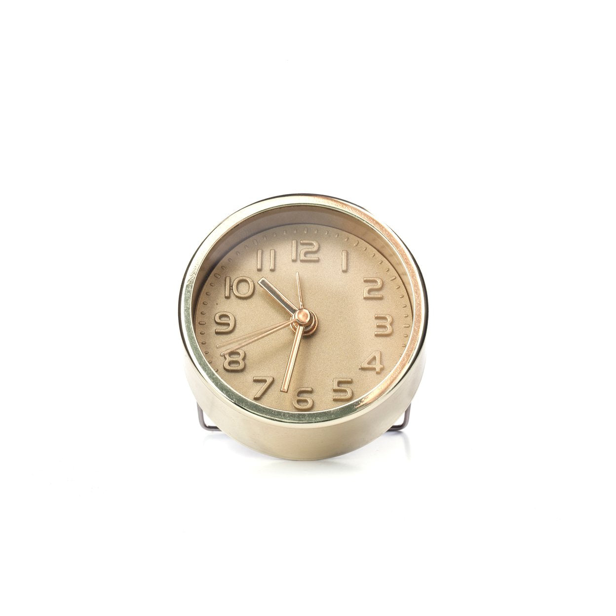 GOLD AND COPPER ALARM CLOCK