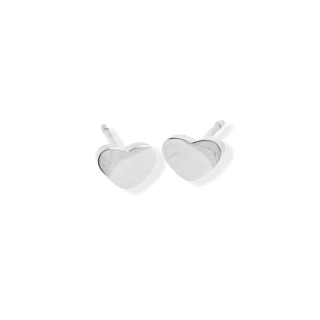 jj+rr Heart Studs