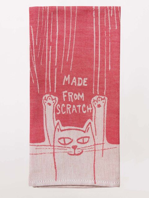 Blue Q Woven Tea Towel From Scratch