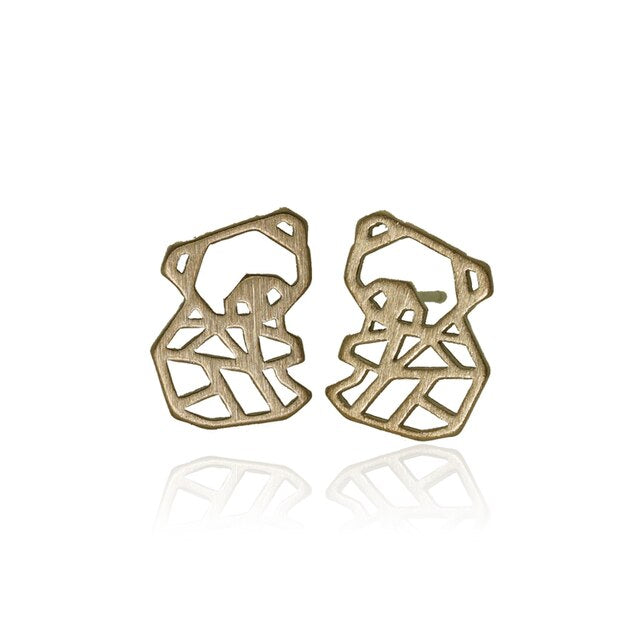 jj+rr Panda Origami Earring