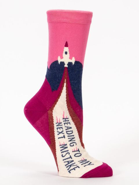 Blue Q Mistake Women’s Crew Socks