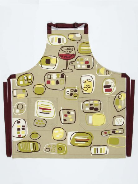 Blue Q Cooking Makes Me Thristy Apron
