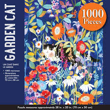 Peter Pauper GardenCat Puzzle 1000pc