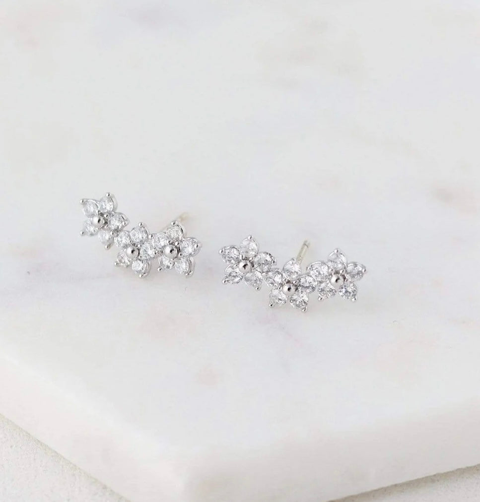 Lover’s Tempo Blossom Climber Earrings