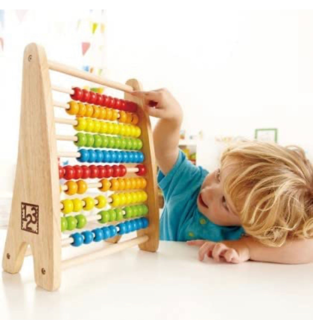 Hape Rainbow Beads Abacus