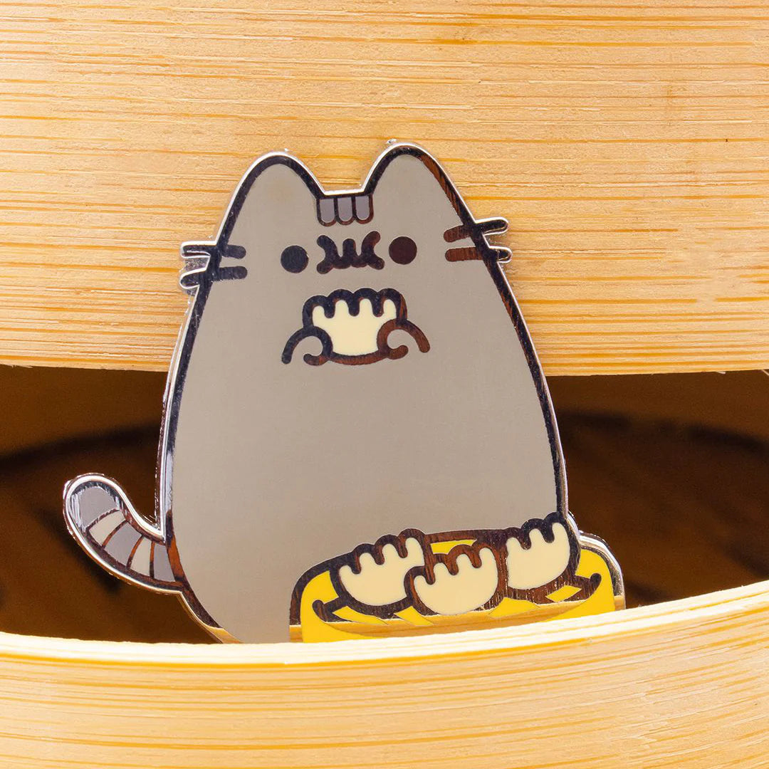 Queenie's Cards x Pusheen Dumpling Enamel Pin