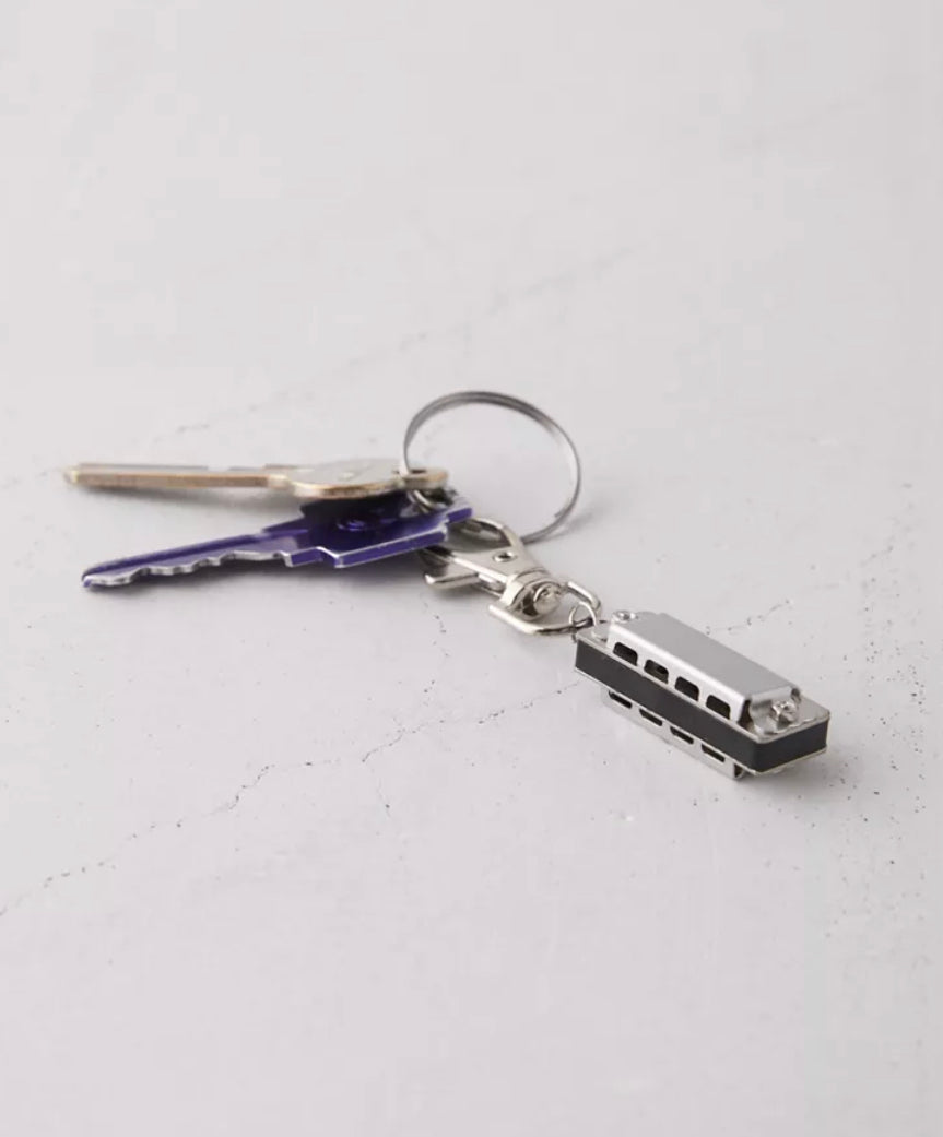 Micro Melodies Harmonica Key Ring