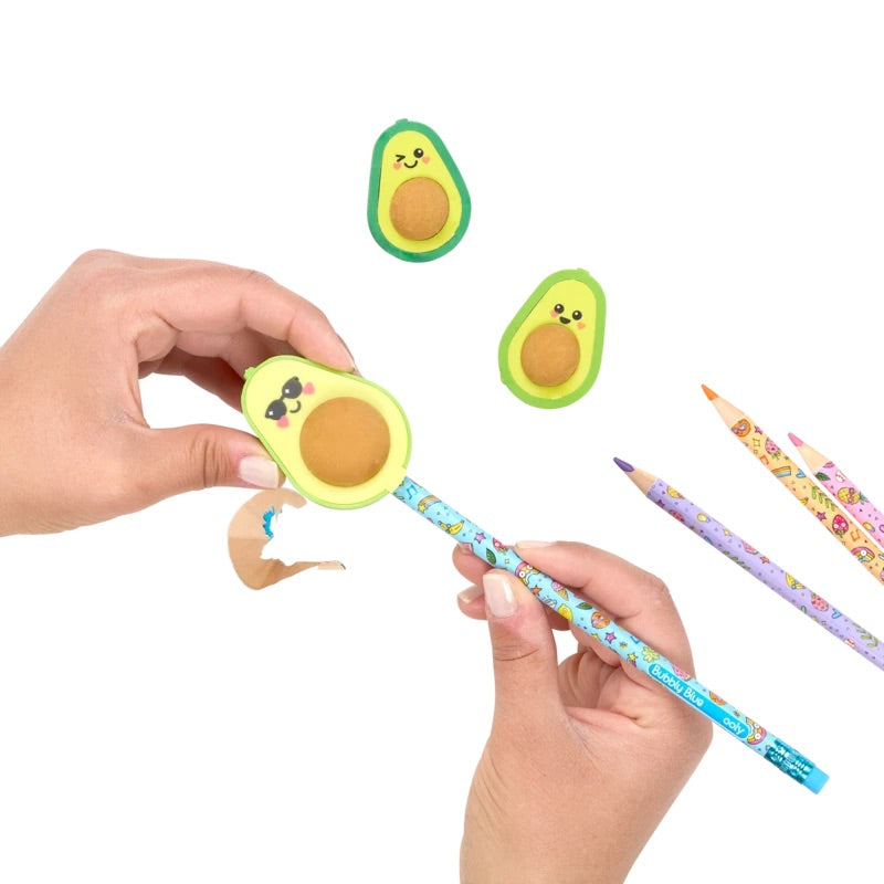 Ooly Avocado Eraser & Sharpener