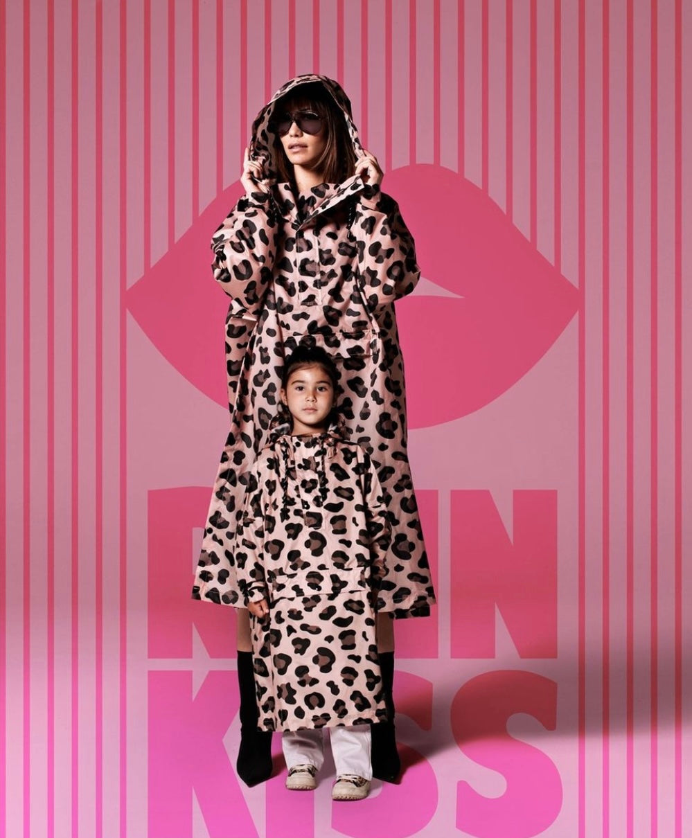 Rainkiss Pink Panther Rain Poncho