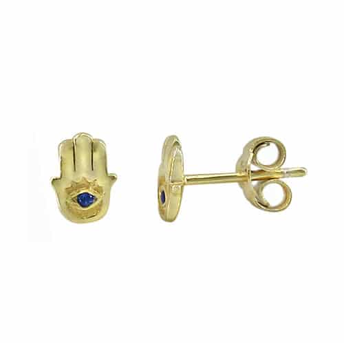 Hamsa Stud Earrings