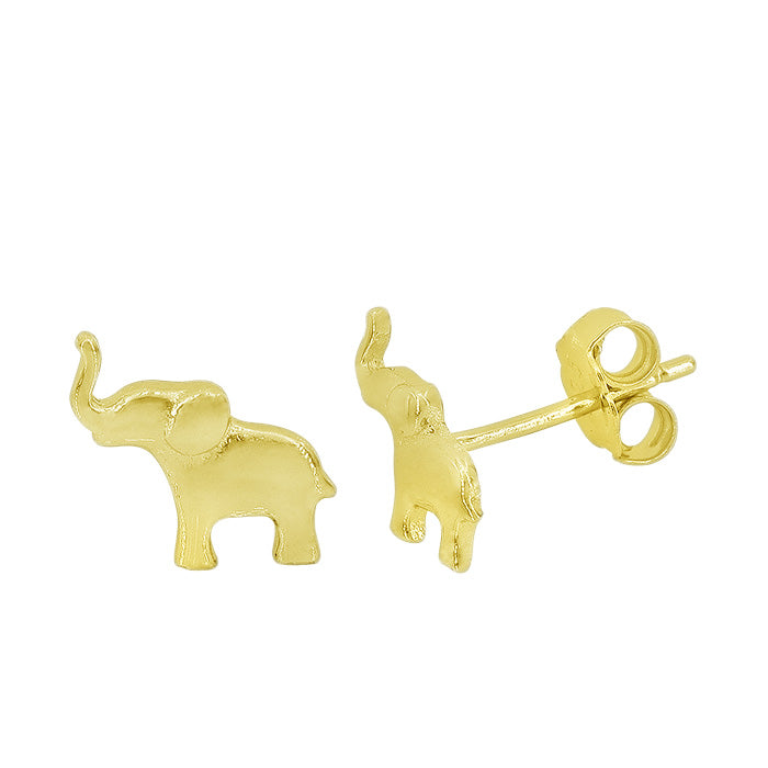 Elephant Stud Earrings