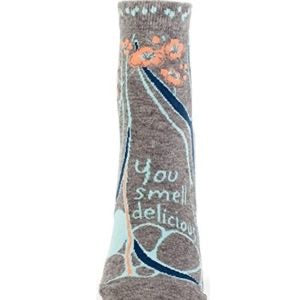 Blue Q Women’s Smell Delicious Crew Socks
