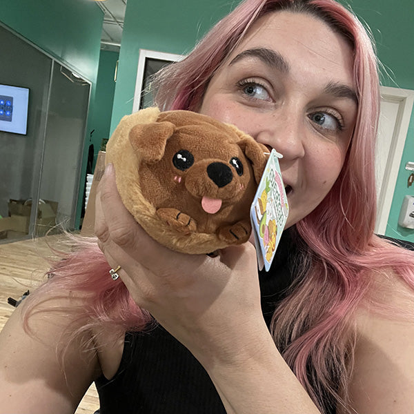 Squishable Snacker Dachshund Hot Dog