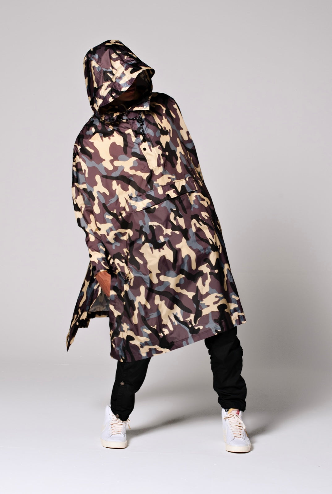 Rainkiss Camo Rain Poncho